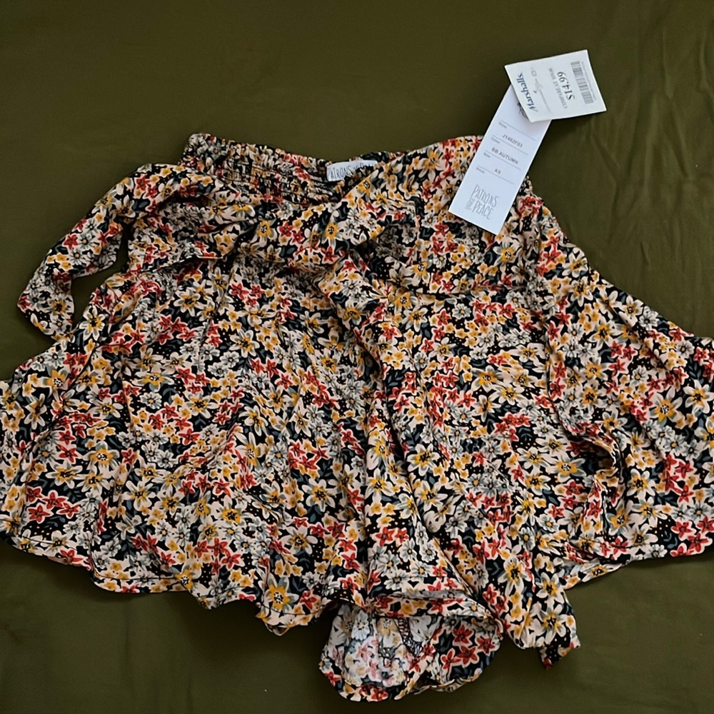 Floral Skort by Patrons of Peace